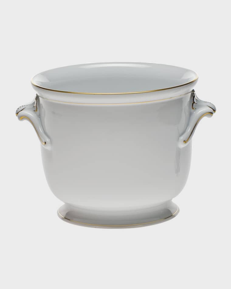 Image Herend Golden Edge Medium Cache Pot