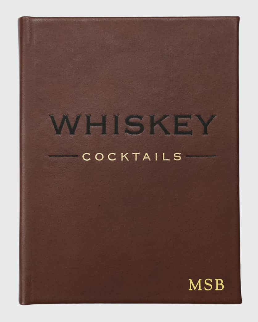 Whiskey Cocktails Book, Personalized 0