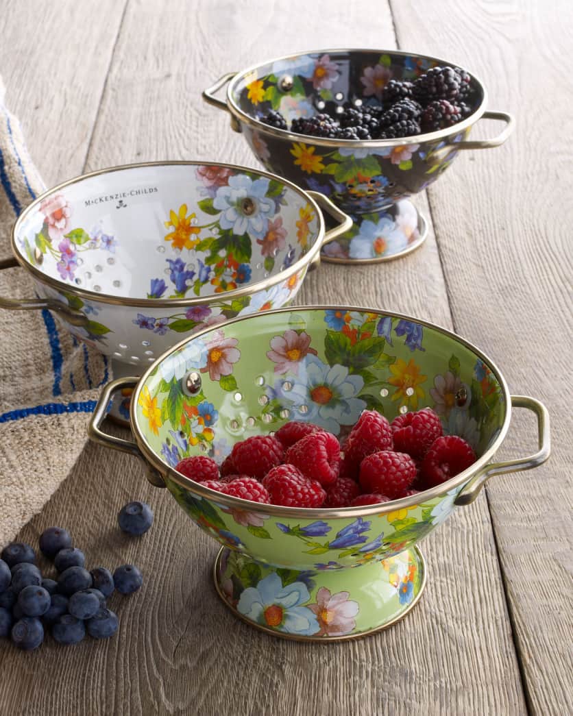 Small Flower Market Colander 1