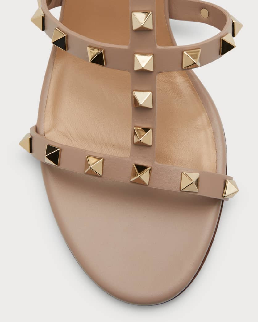 Rockstud Leather 60mm City Sandals 4