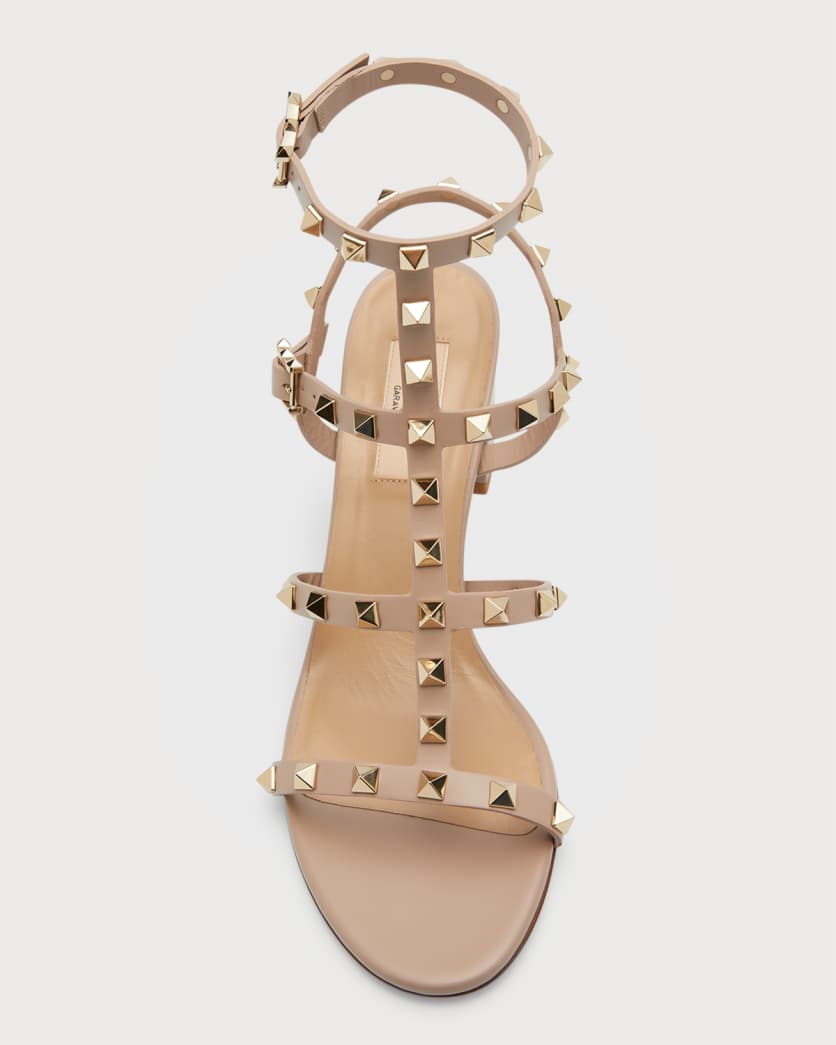 Rockstud Leather 60mm City Sandals 7