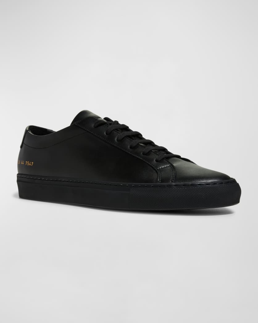 Men's Achilles Low-Top Sneakers, Black