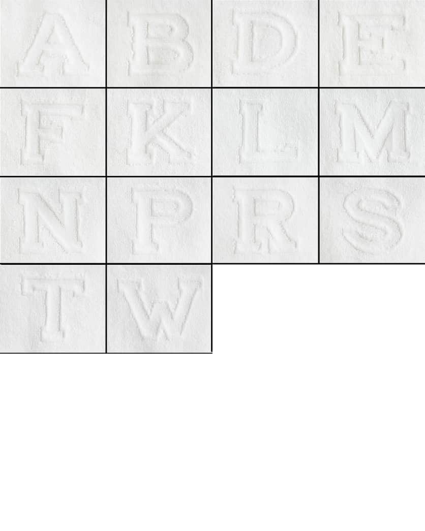 Auberge Monogrammed Face Cloth