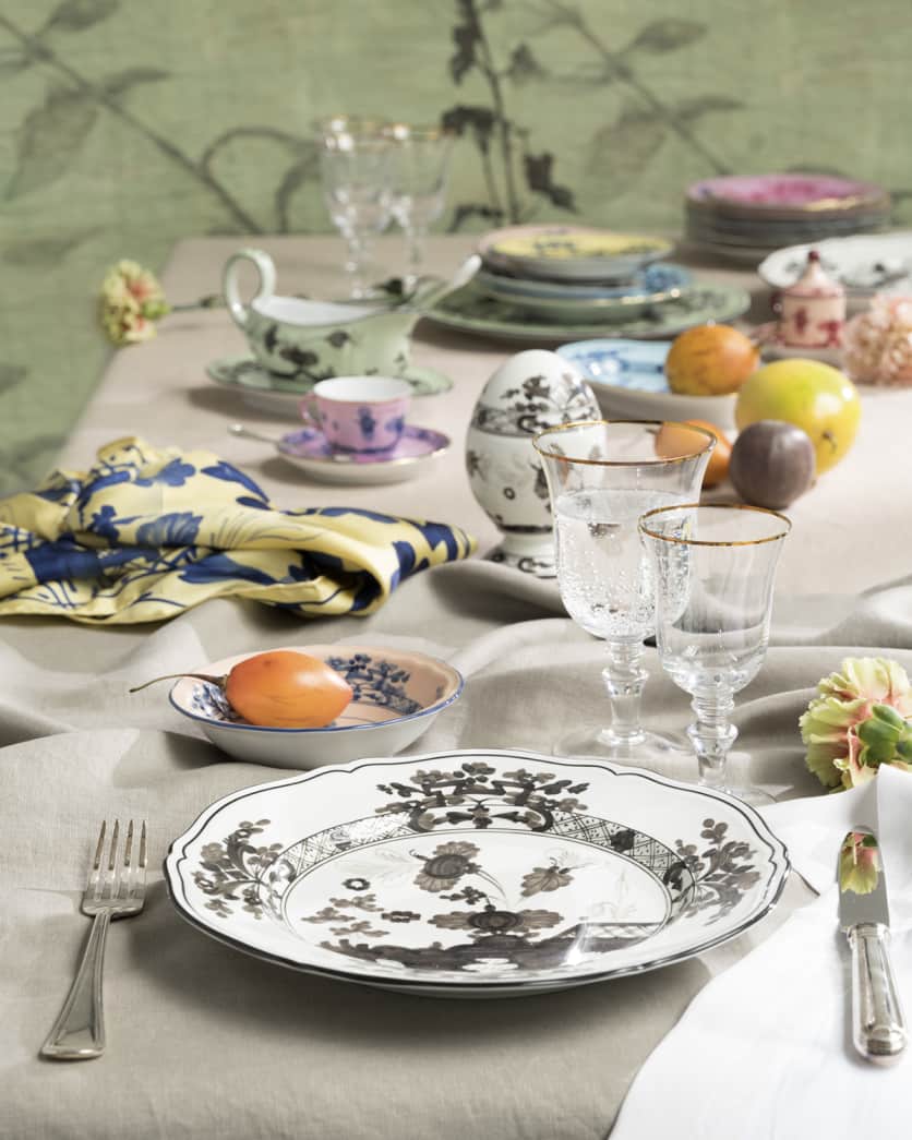 Oriente Italiano Dinner Plate, Albus
