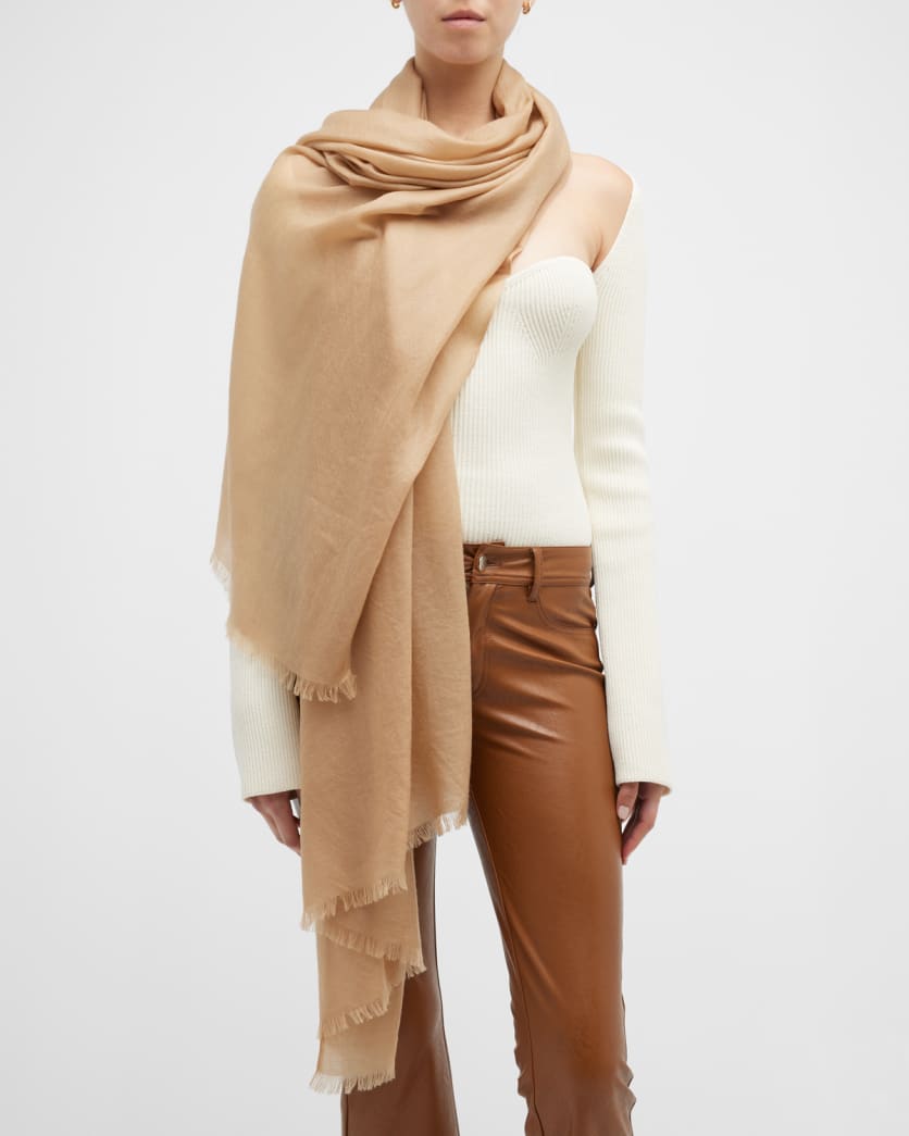 Lightweight Cashmere Scarf 2