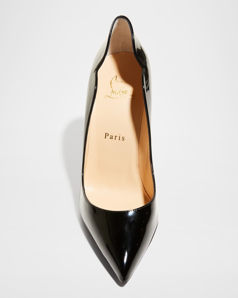 Hot Chick 100 Patent Red Sole High-Heel Pumps