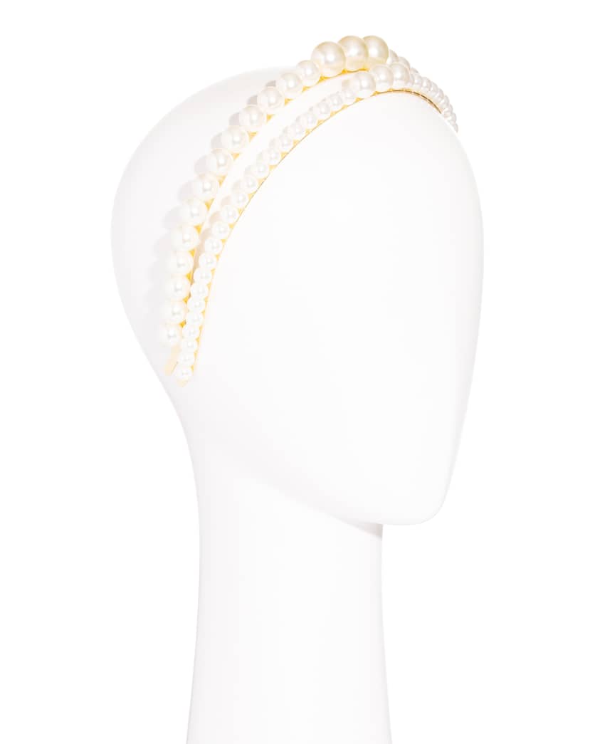 Pearly Headbands, Set of 2 1