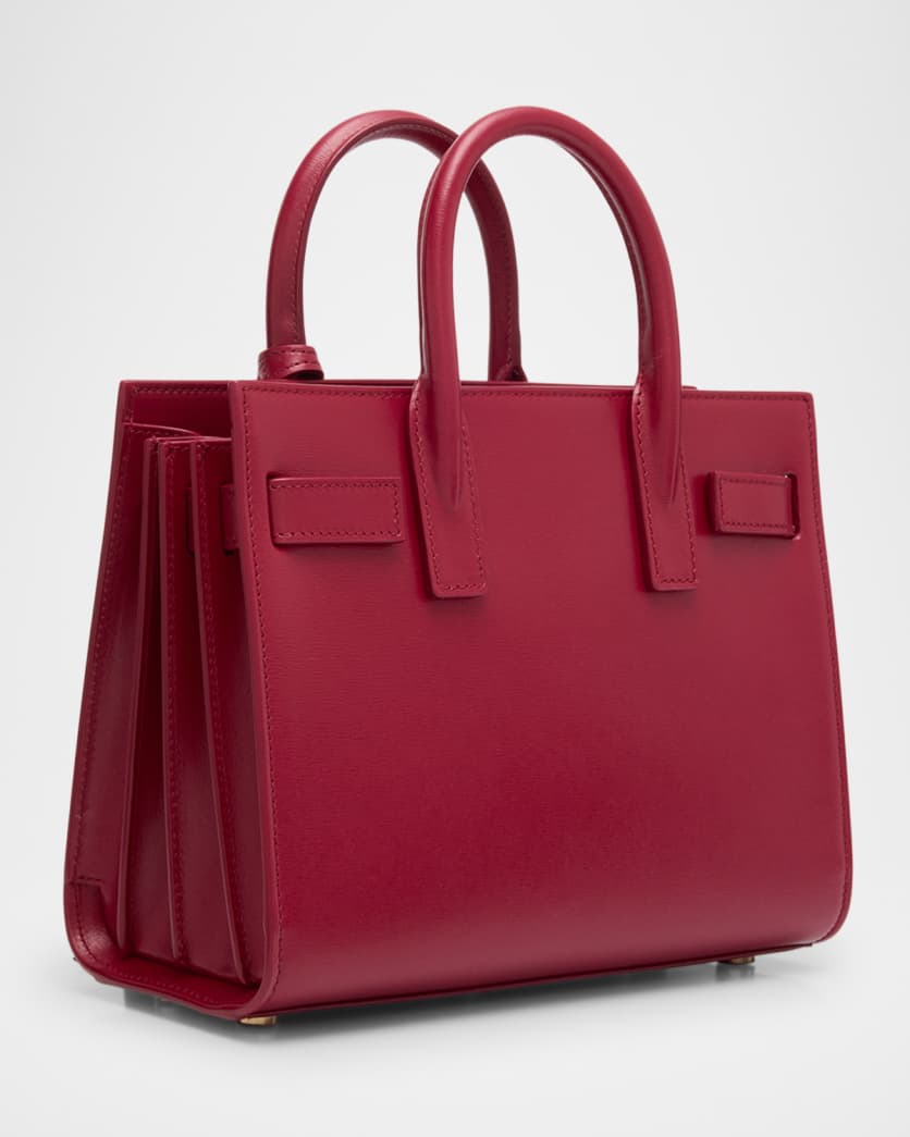 Sac De Jour Nano Top-Handle Bag in Smooth Leather
