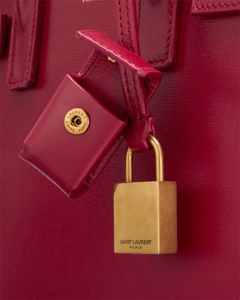 Sac De Jour Nano Top-Handle Bag in Smooth Leather