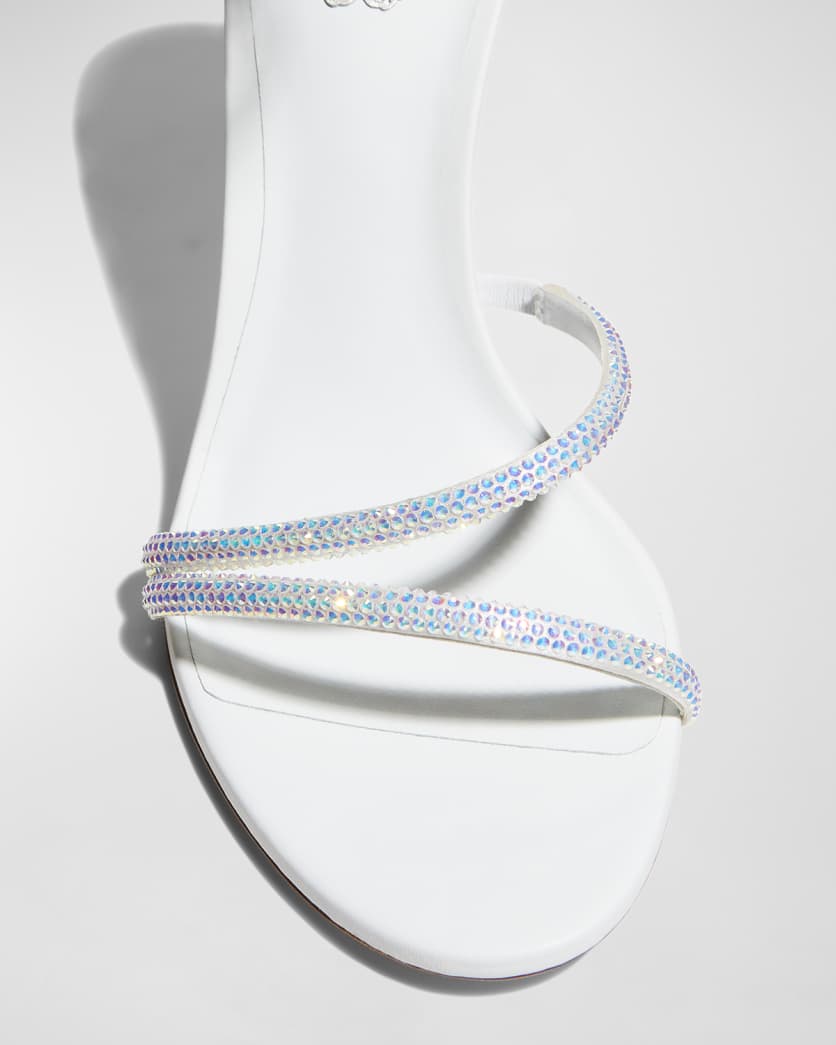 Strauss Snake Ankle-Wrap Sandals