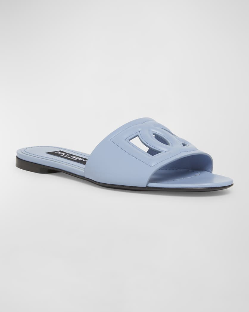 Cutout DG Flat Slide Sandals  2