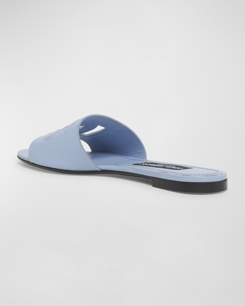 Cutout DG Flat Slide Sandals  3