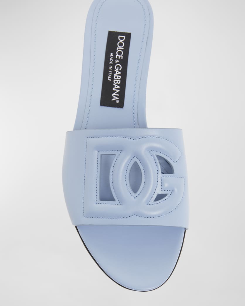 Cutout DG Flat Slide Sandals  4