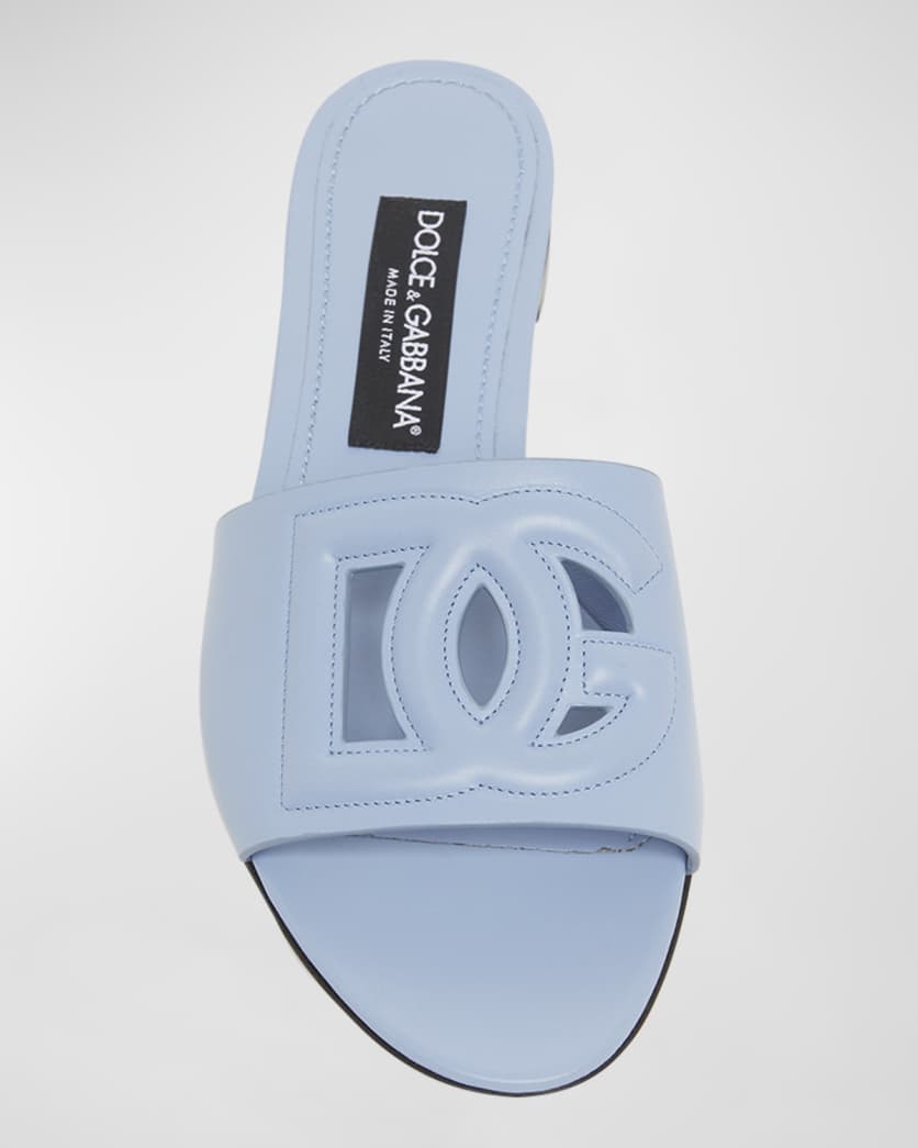 Cutout DG Flat Slide Sandals  5