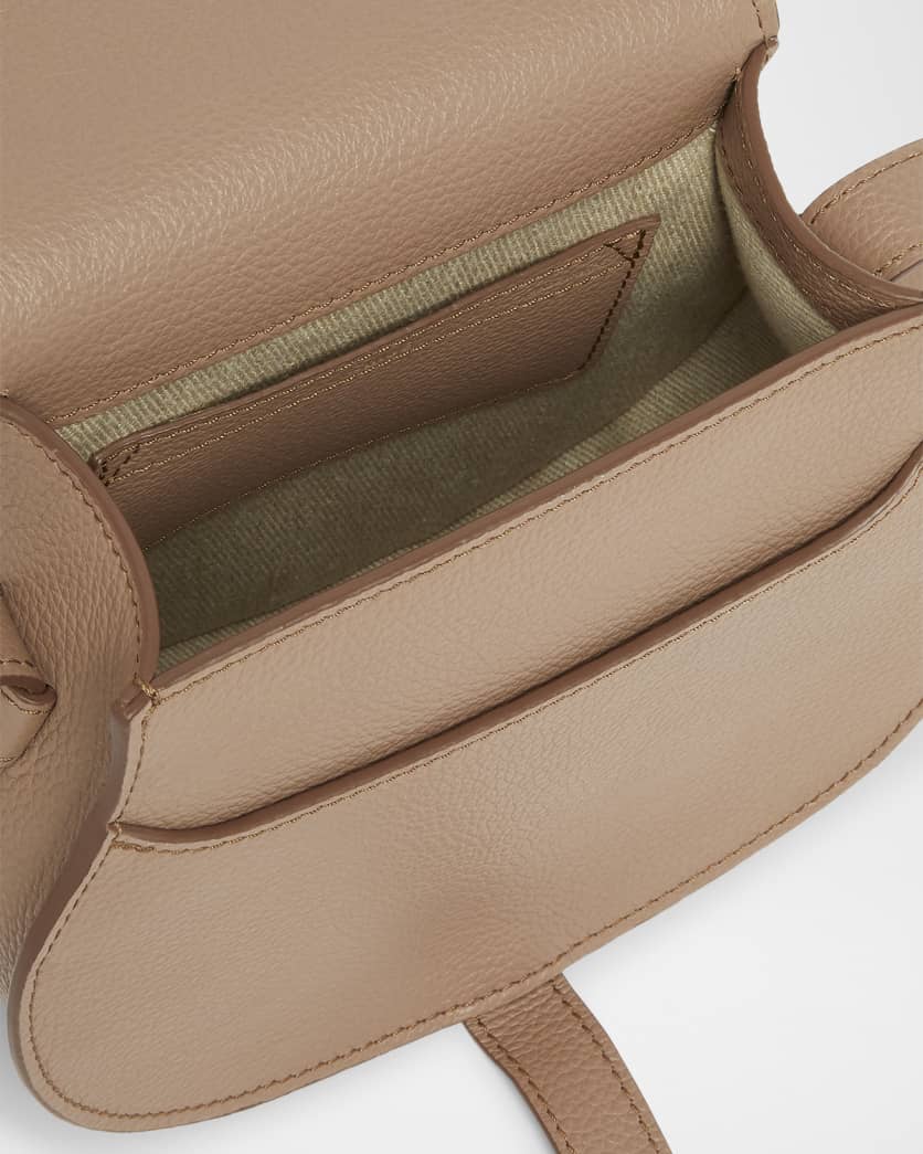 Marcie Small Crossbody Bag in Grained Calfskin