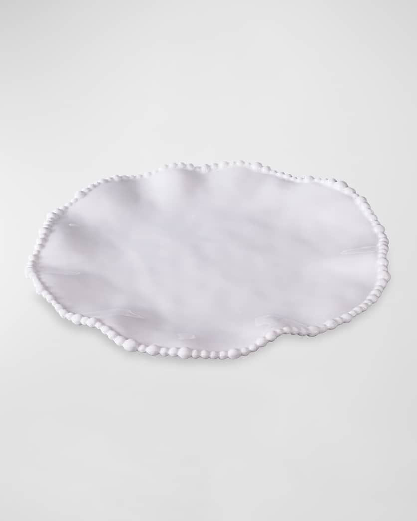 VIDA Alegria 11" Dinner Plates, Set of 4 (White)