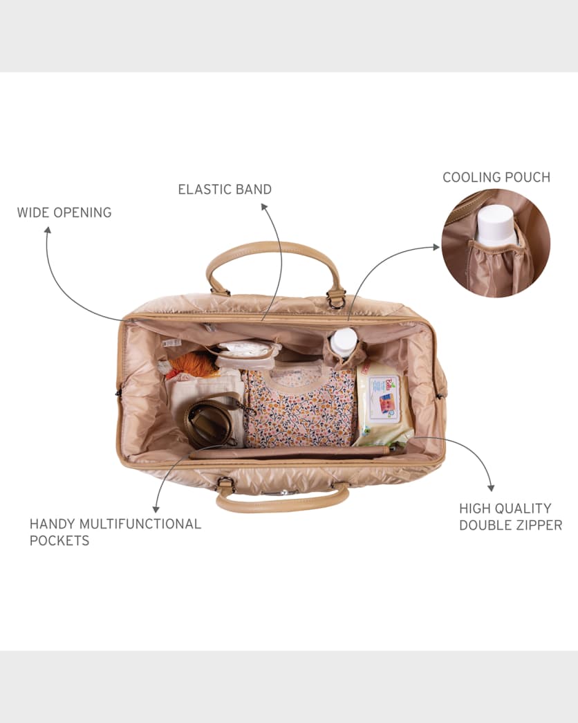 Childhome Puffer Mommy Bag, XL Diaper Bag 3
