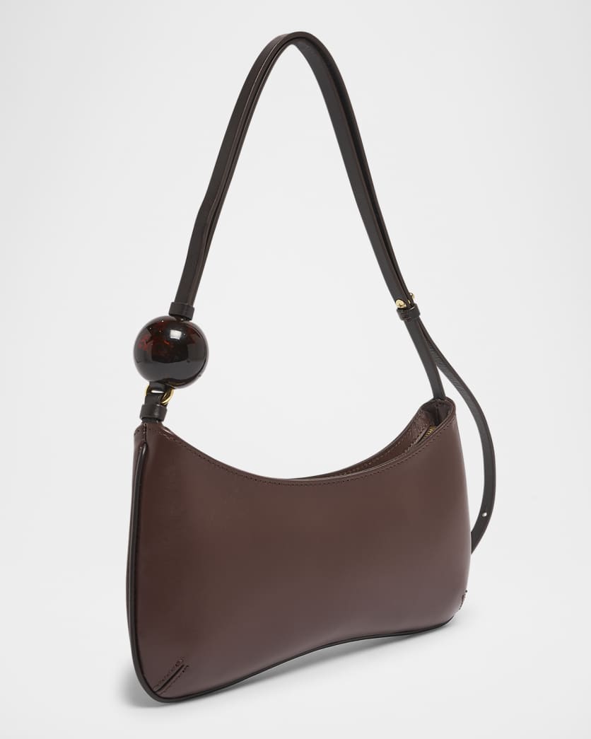 Le Bisou Perle Leather Shoulder Bag