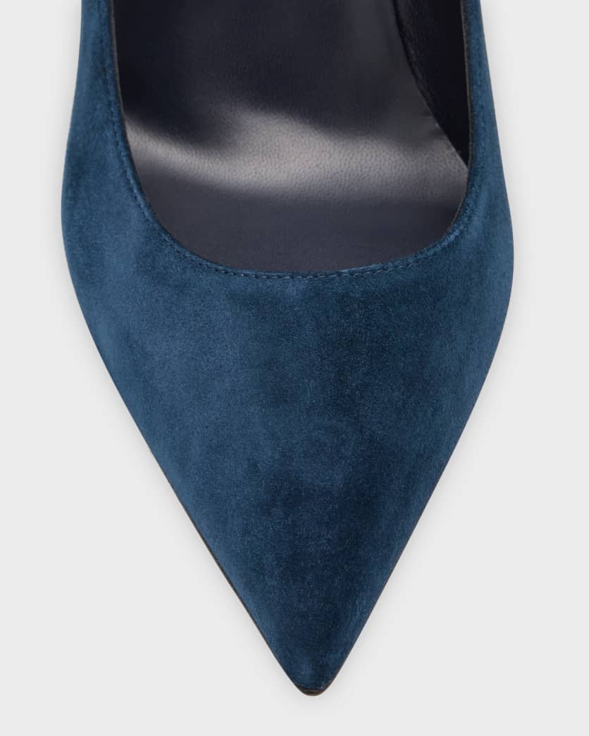 Kate Suede Red Sole Classic Pumps