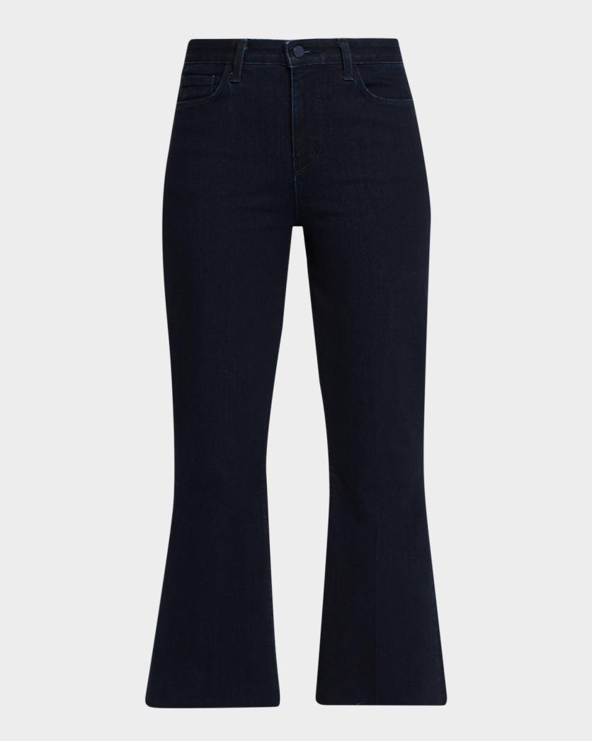 Kendra High Rise Kick-Flare Jeans | Neiman Marcus