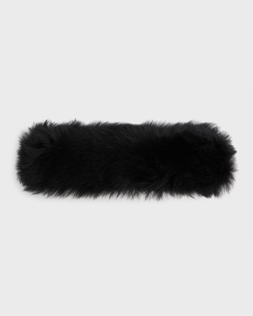 Toscana Shearling Headband 0