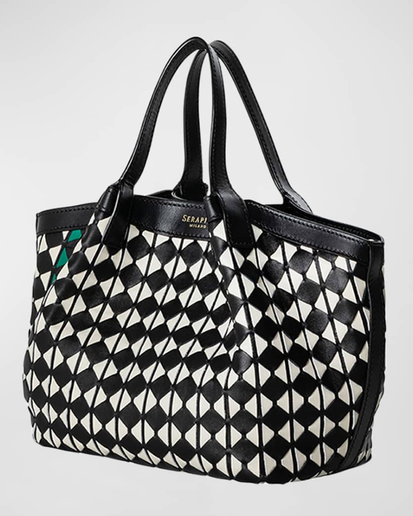 Secret Mini Mosaic Leather Tote Bag 1