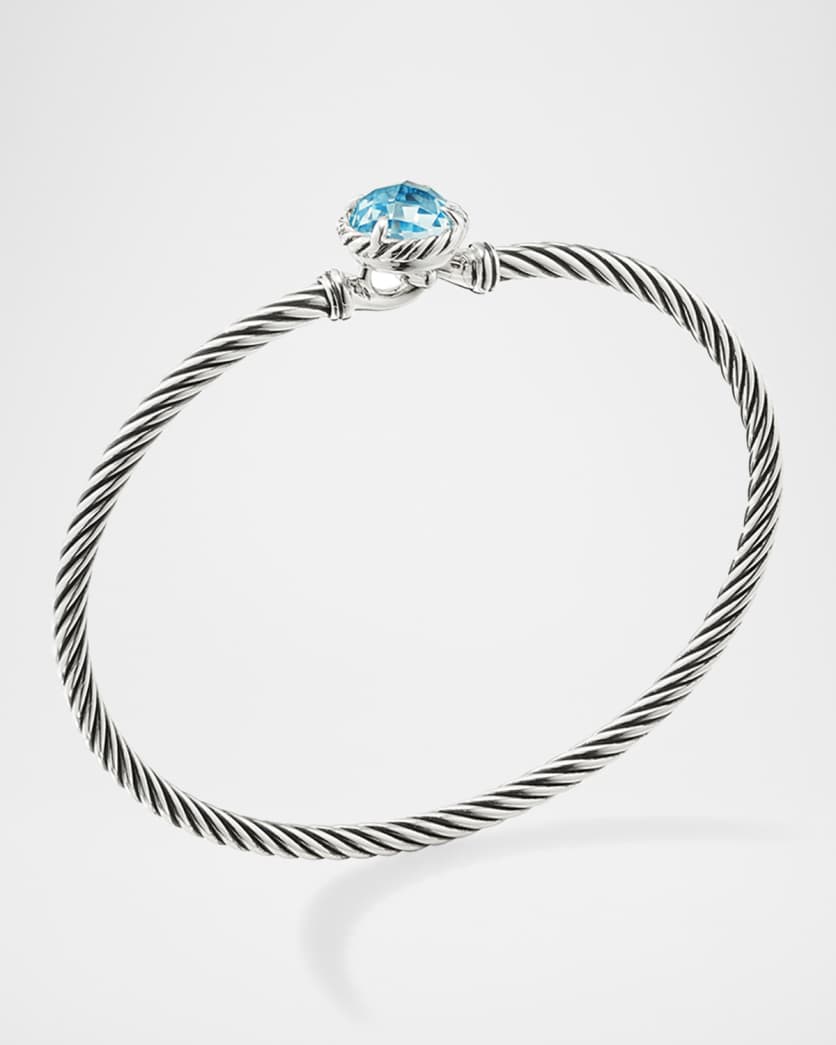 3mm Petite Chatelaine Bracelet in Silver 2