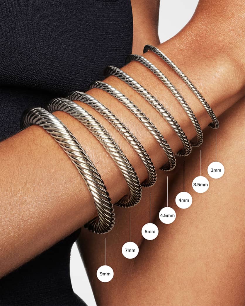 3mm Petite Chatelaine Bracelet in Silver 3