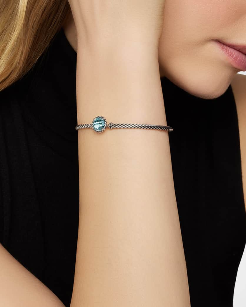3mm Petite Chatelaine Bracelet in Silver 5