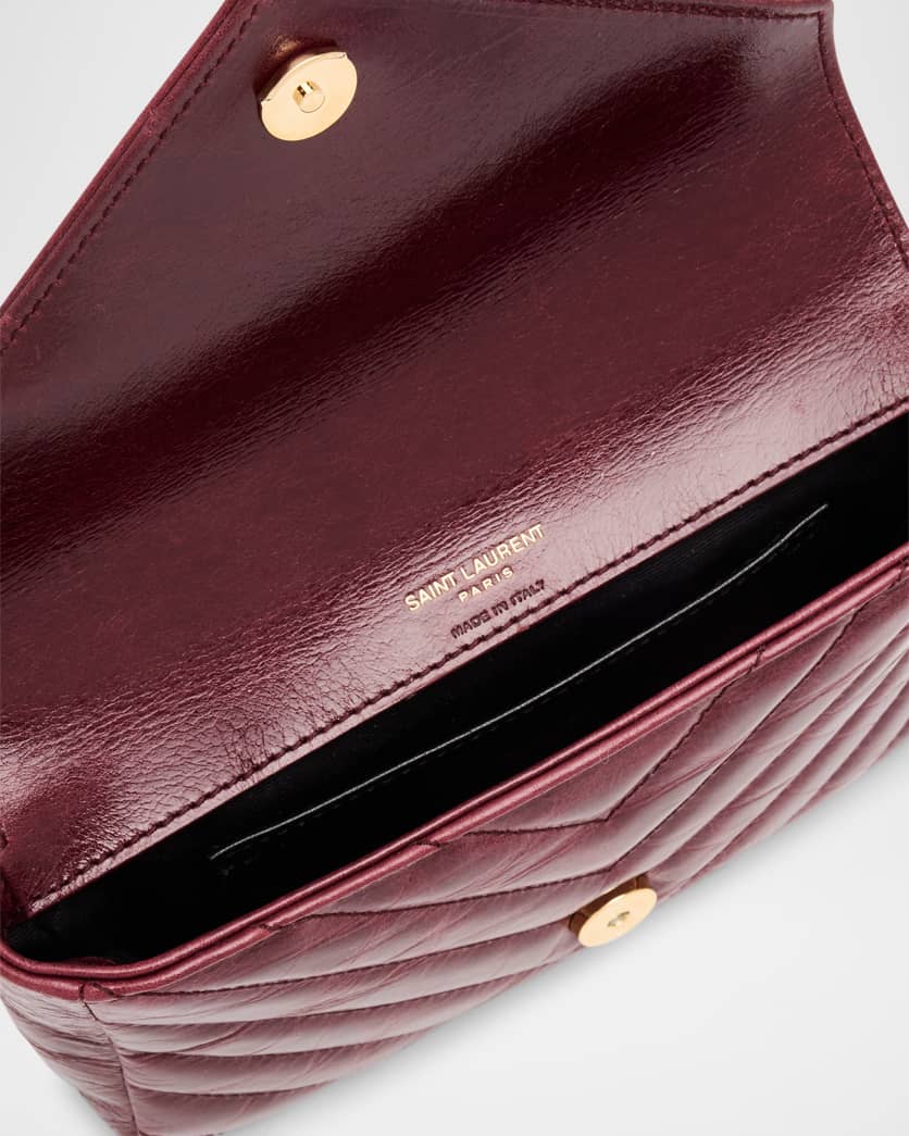 College Mini YSL Quilted Crossbody Bag