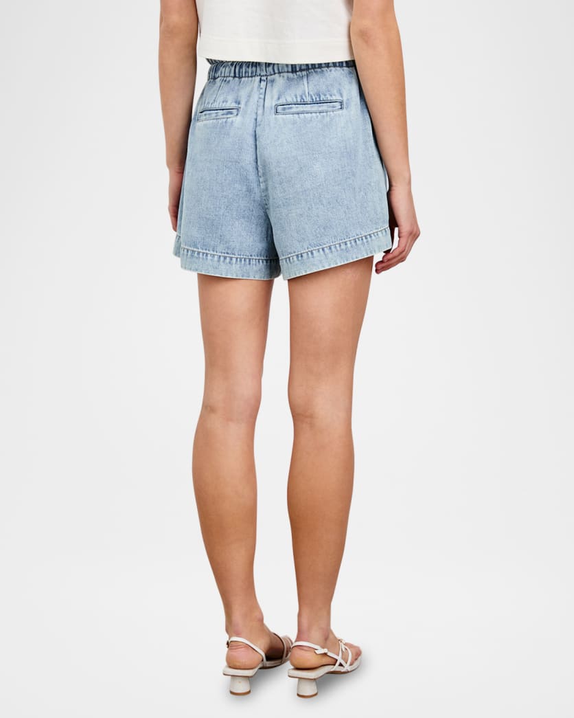 Foster Denim Paperbag Shorts 