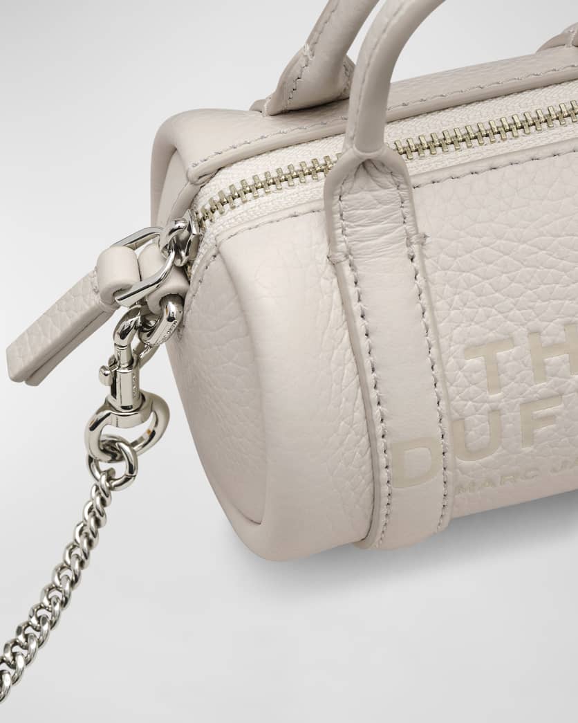 The Leather Nano Duffle Crossbody Bag