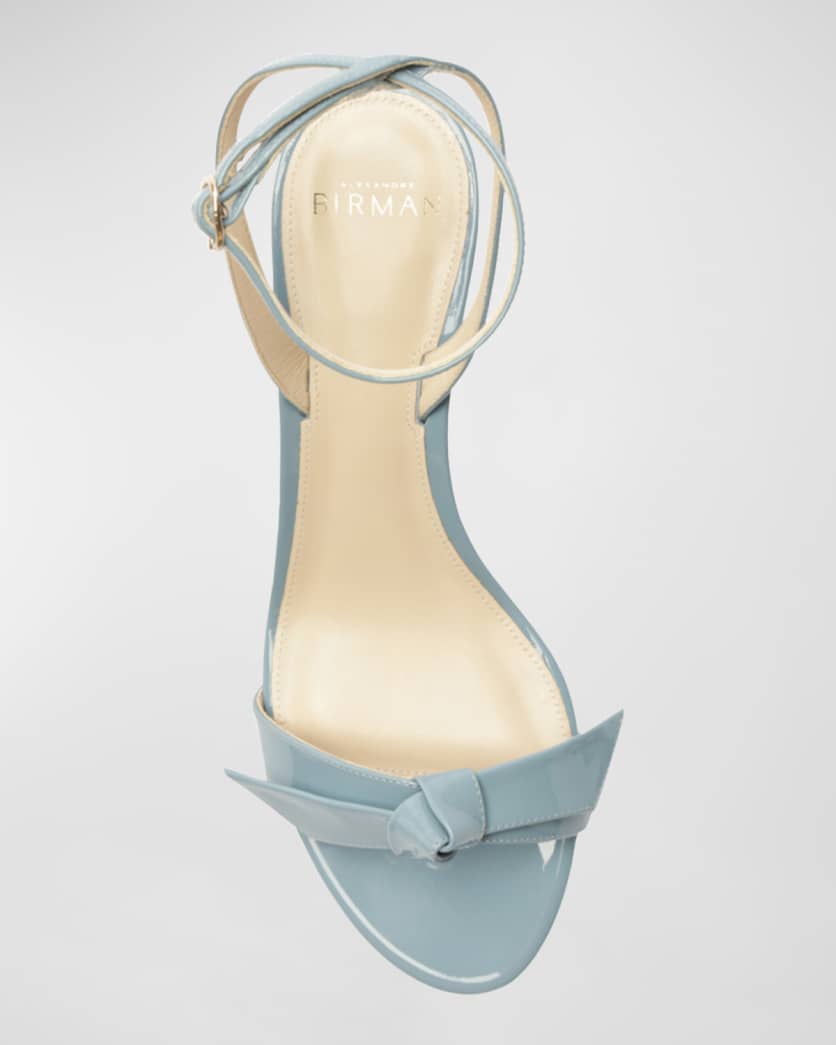 Clarita Bell Leather Ankle-Strap Sandals
