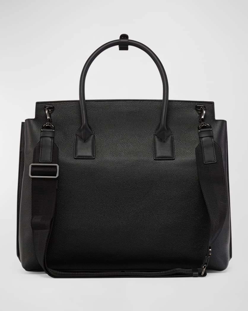 XL Diamond Calf Leather Tote Bag