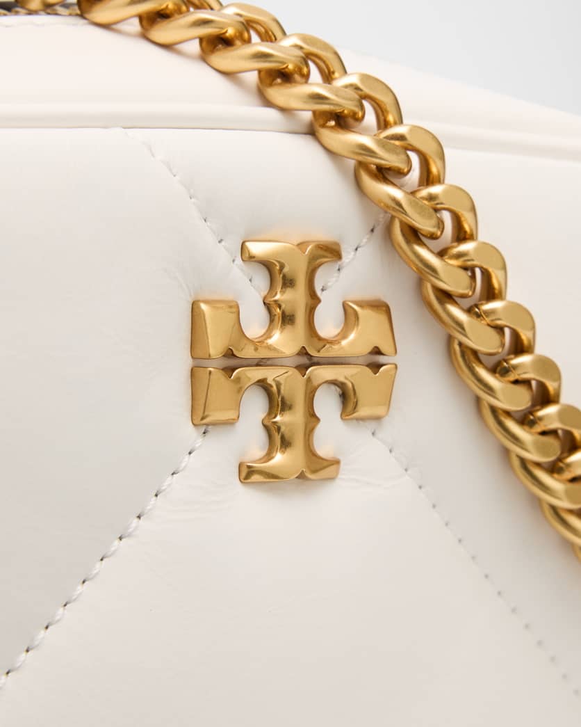 Kira Diamond-Quilted Leather Crossbody Bag