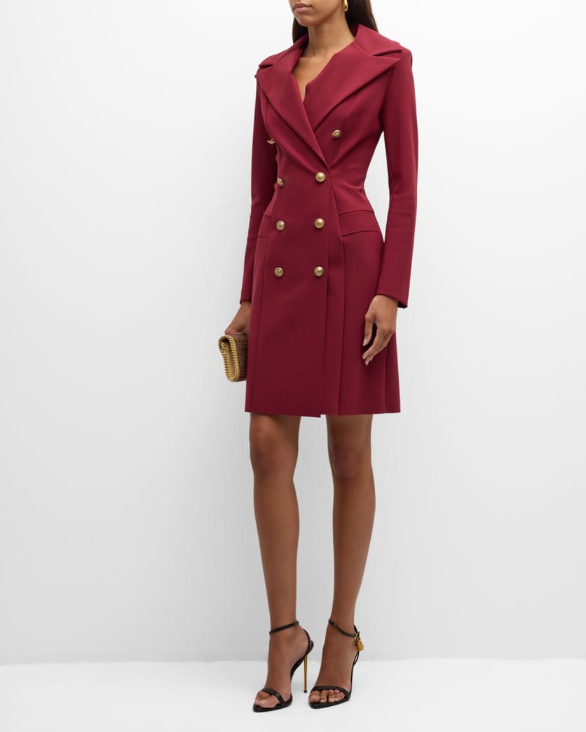Double-Breasted Blazer Dress 1