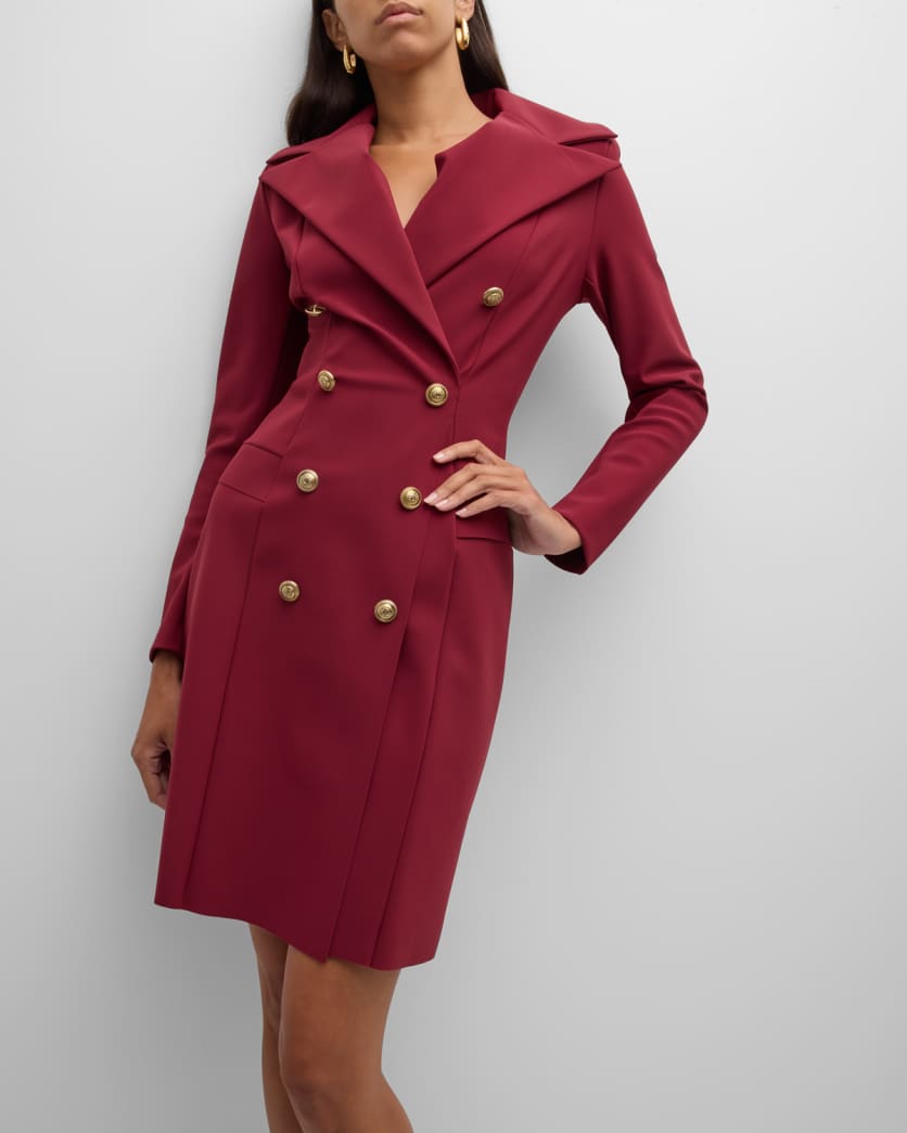 Double-Breasted Blazer Dress 6