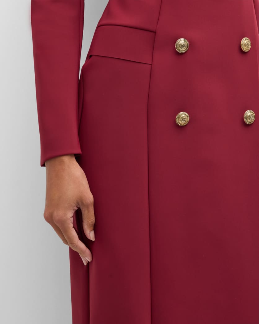 Double-Breasted Blazer Dress 7