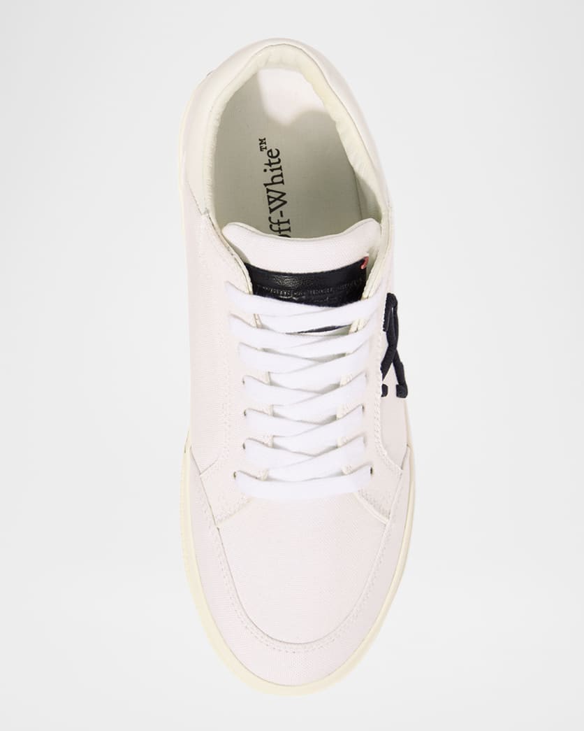 Vulcanized Canvas Bicolor Low-Top Sneakers