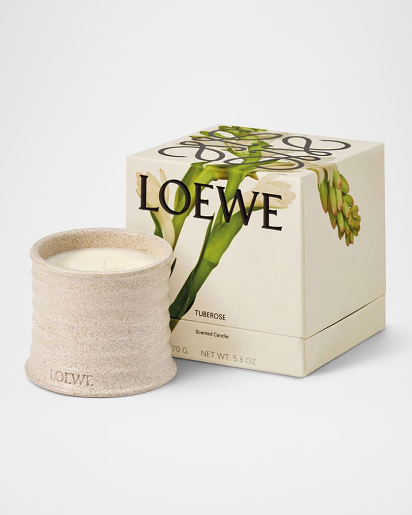 Textura Tuberose Scented Candle, 5.8 oz.