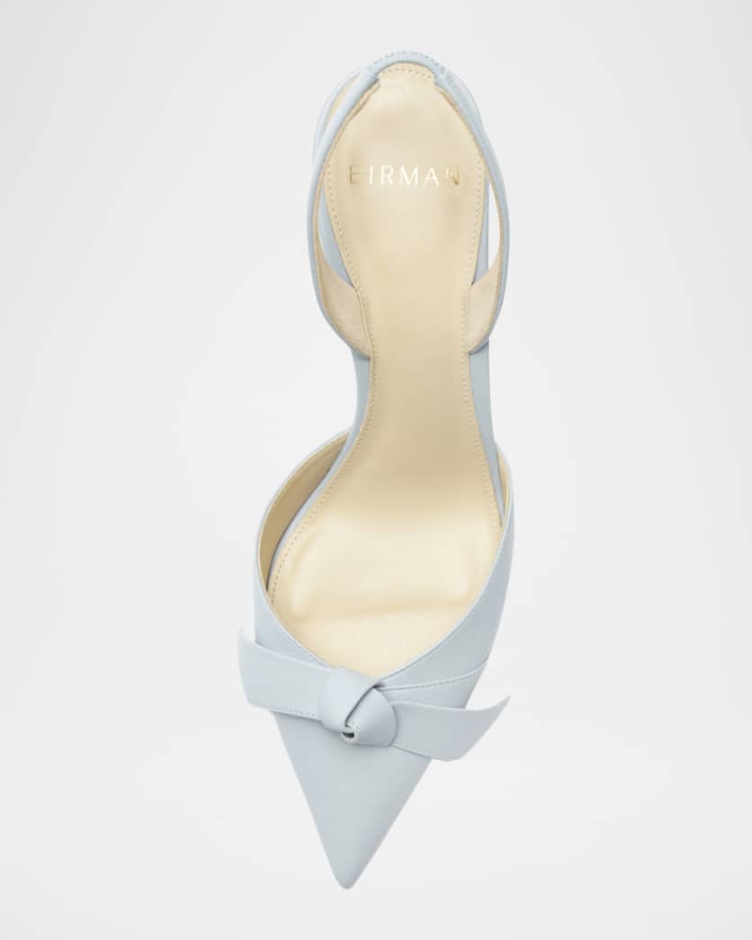 Clarita Bell Slingback Leather Sandals