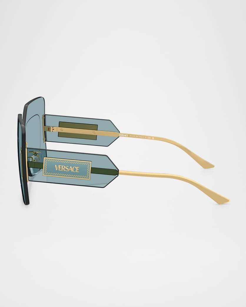 0VE2277 Rimless Square Sunglasses 1