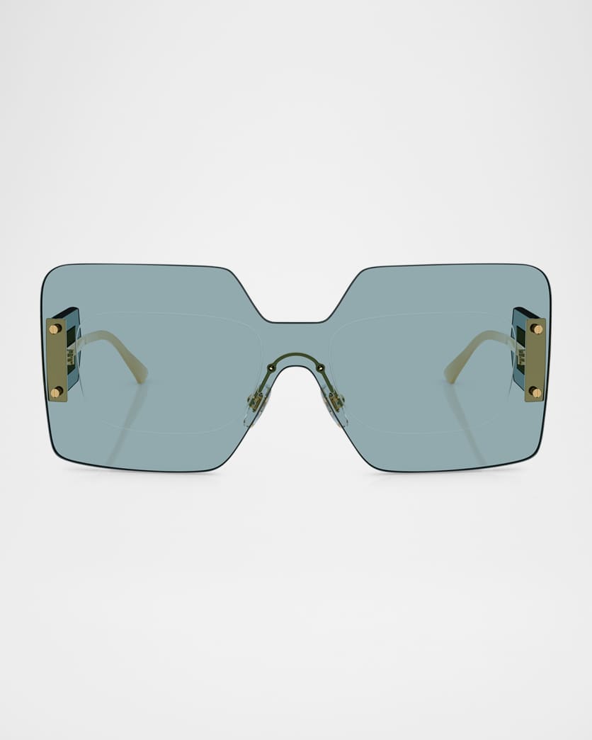 0VE2277 Rimless Square Sunglasses 0