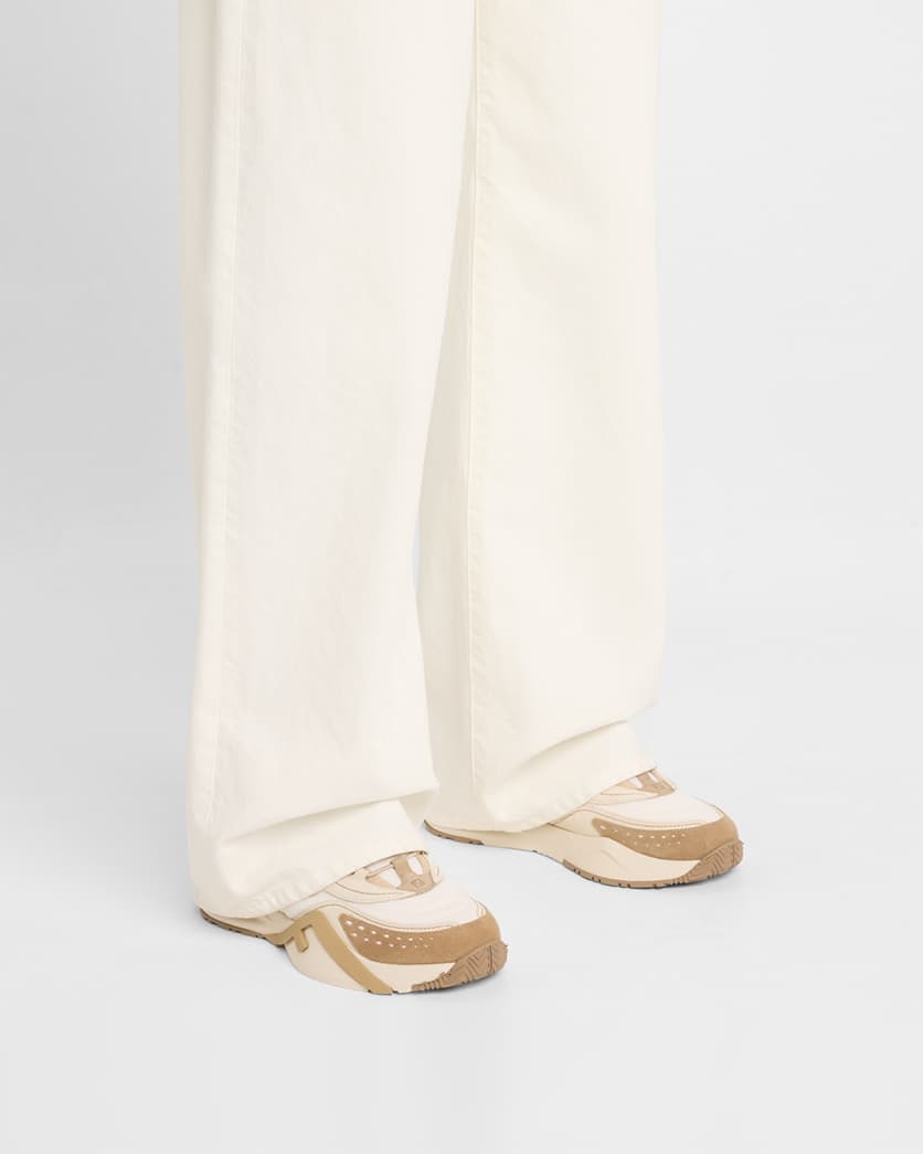 Flow Colorblock Suede Runner Sneakers