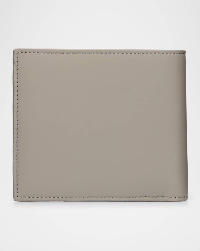 Men's Satin Calfskin Bifold Wallet
