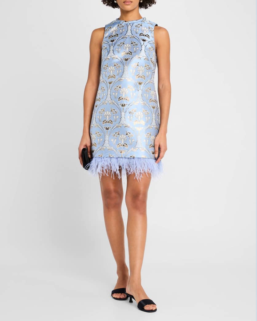Paige Printed Mini Shift Dress