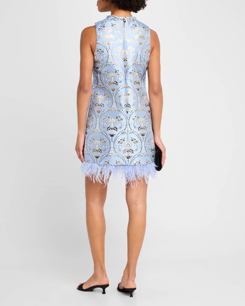Paige Printed Mini Shift Dress