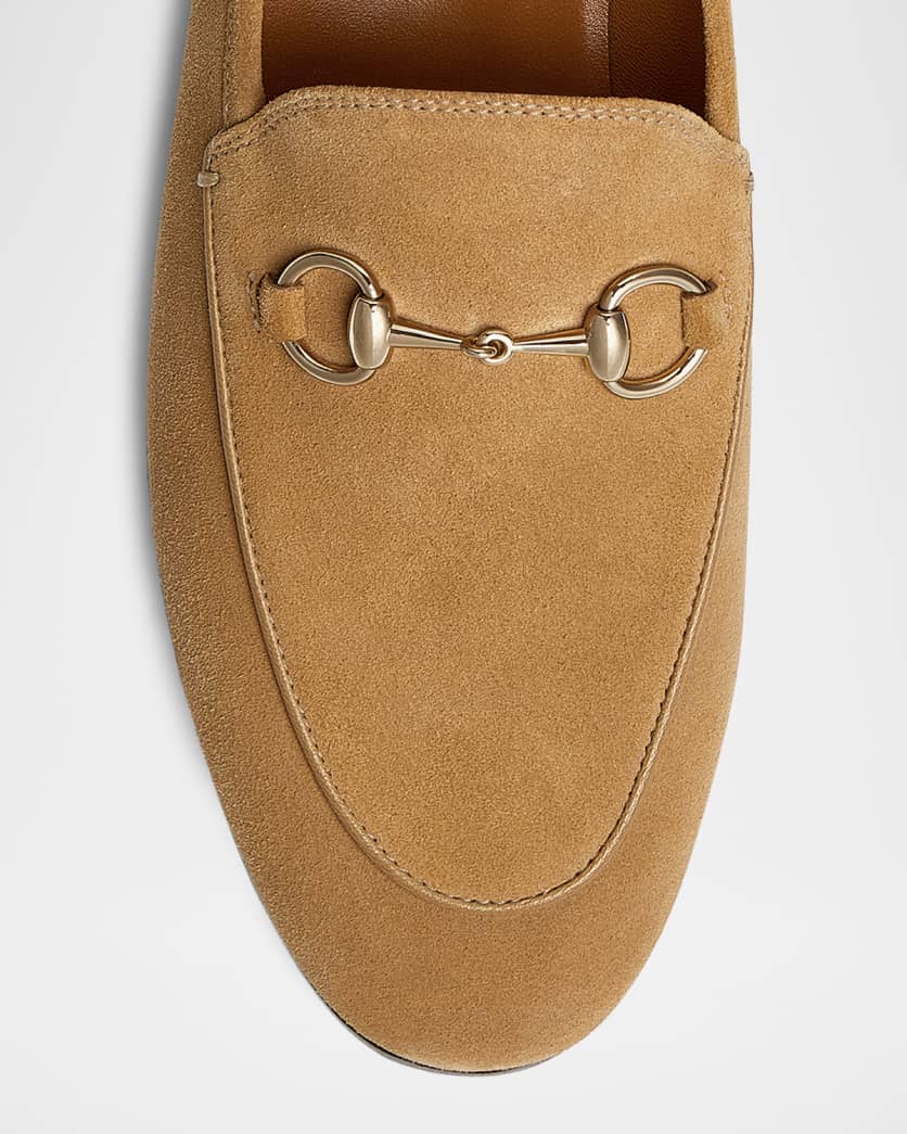 Jordaan Horsebit Suede Loafers 
