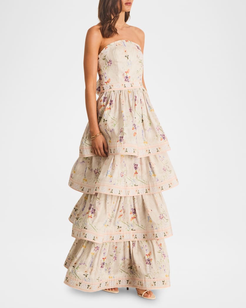 Heidi Strapless Maxi Dress
