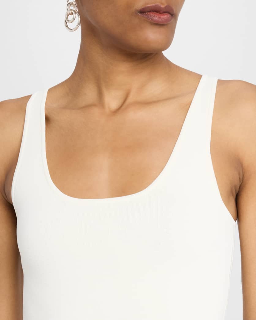 Compact Knit Tank Top